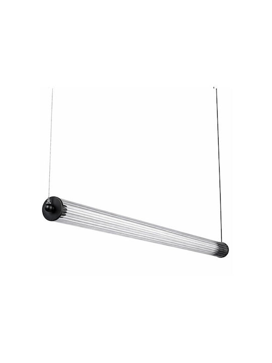 Luma Black LED Pendant Ceiling Light with Warm ...