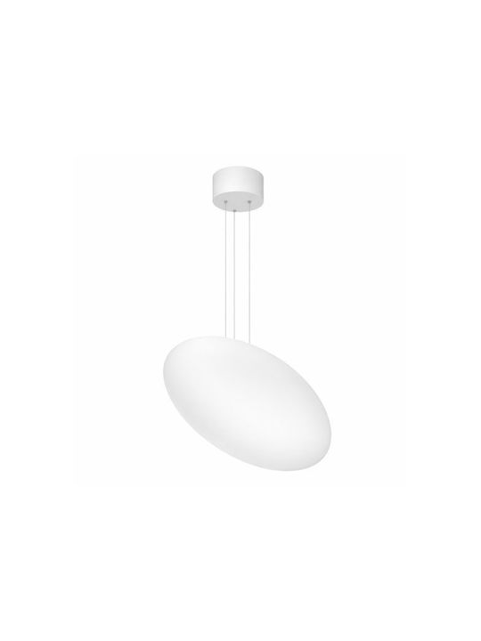Luma White LED Pendant Ceiling Light with Warm ...