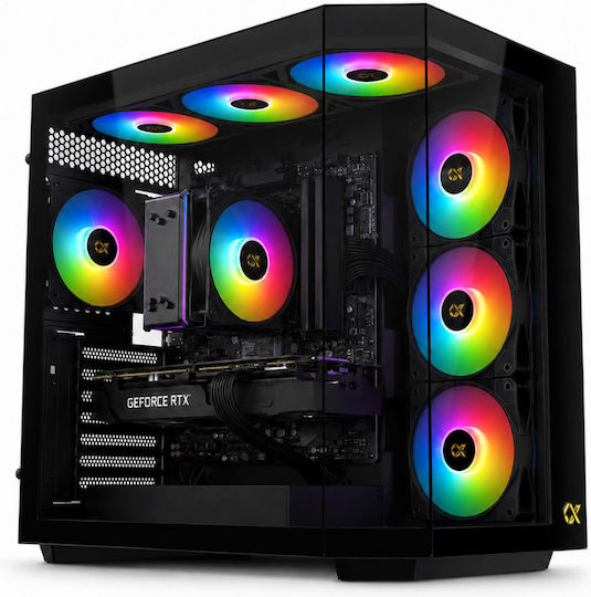 Vengeance Gamer's Choice Rim-V6 Гейминг Настолен Компютър (Ryzen 7-8700F/32GB DDR5/1TB SSD/GeForce RTX 5060 Ti/Без Операционна Система)