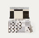 Αλουμινοχαρτο Φυλλα 5x11 Checked Black-white Framar 500τεμ