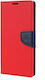 Fancy Wallet Din Silicon Roșu Galaxy A30s