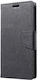 Fancy Wallet Din Silicon Negru Galaxy S9