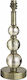 Laura Ashley Lampenfuß Selby Gold Antikmessing Klein