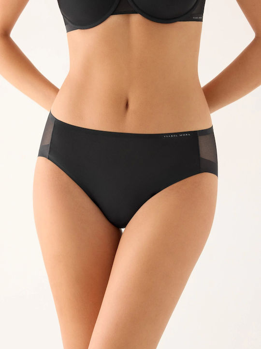 Women's Seamless Black Slip