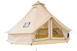 Vivatechnix Cort De Camping Tip Teepee Bej De Depozitare Vivatechnix Cort De Camping Tip Teepee Bej De Depozitare