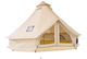 Vivatechnix Cort Camping Tip Teepee Depozitare Bej 4 Anotimpuri 400x400x240cm