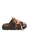 Women's Flat Sandals Brown