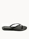 Women's Black Flat Sandals