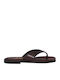 Leder Flache Sandalen Für Damen Braun