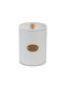 Nava General Use Jar with Airtight Lid Metallic White 1 Piece