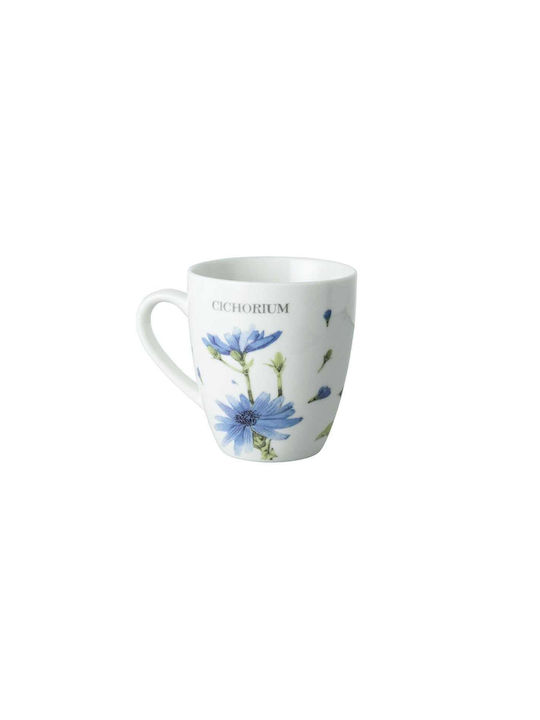 Laura Ashley Wildflowers Tasse aus Porzellan Braune 240ml