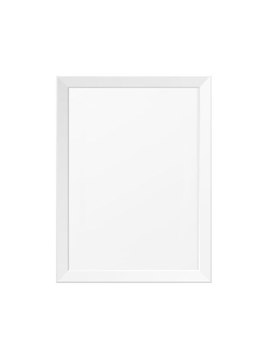 Plastic Photo Frame with White Frame