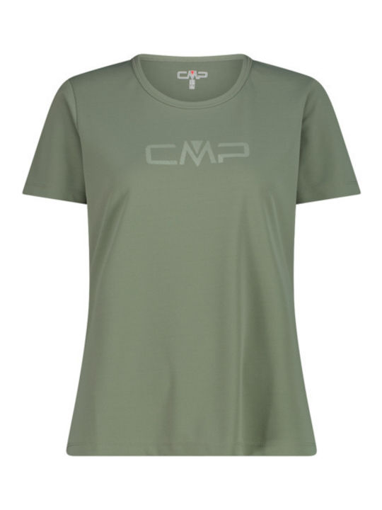 CMP Γυναικείο T-shirt Πεζοπορίας Avocado