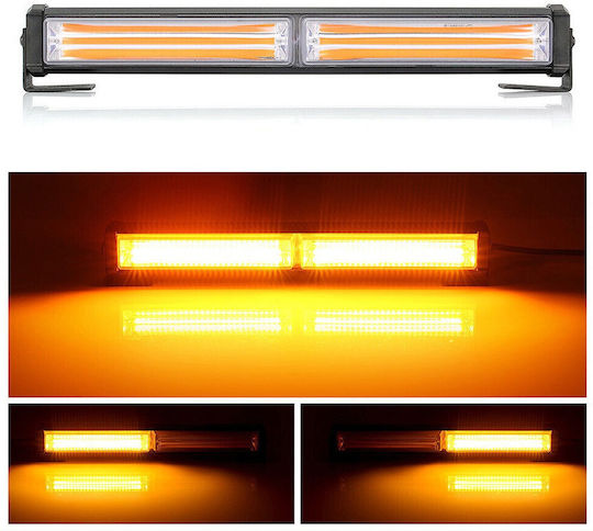 Mars Tech Фар за автомобил във форма на LED бар 12 / 24V 36W с оранжево осветление 1бр