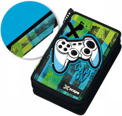 Graffiti Gaming Pencil Case Filled Multicolour