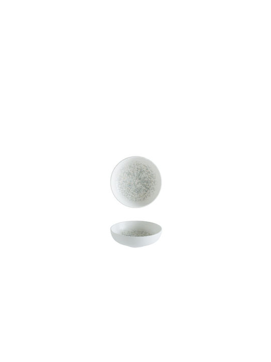 Bonna Lunar Serving Bowl Round Porcelain Grey with Diameter 10cm 12 Pieces