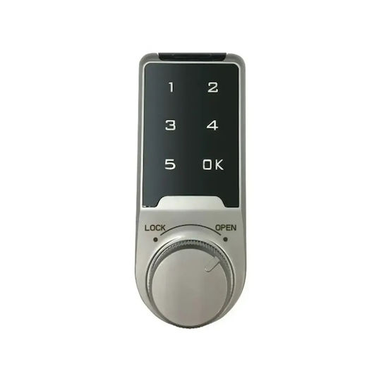 Electronic Furniture Lock Slim Lock Touch Keypad Silver – Ce1532p