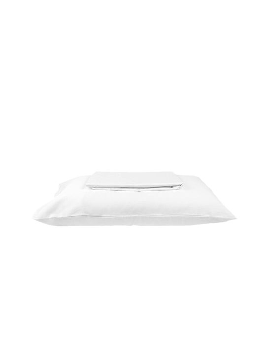 Laura Ashley Baumwoll-Bettbezug Übergröße 240x220 Weiß