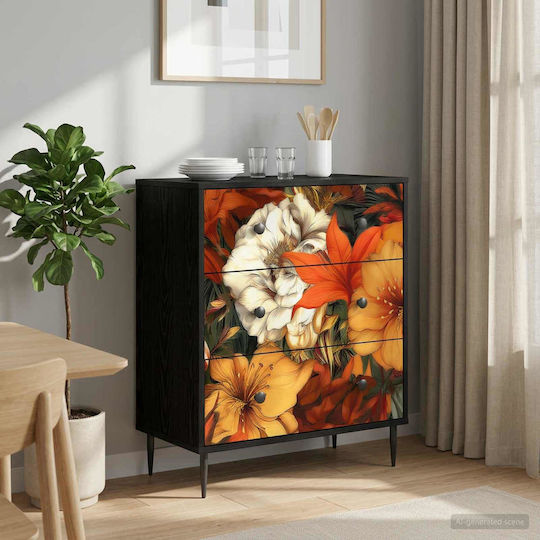 Συρταριέρα Ξύλινη Wijhe 66x36.5x76εκ.