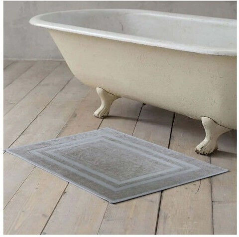 Sunshine Πατάκι Μπάνιου Βαμβακερό 101-19-3 Grey 50x70εκ.
