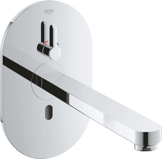 Grohe Eurosmart Eingebaute Wasserhähne Mischpult für Waschbecken Silber