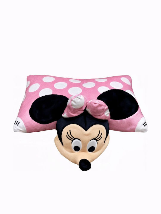 Disney Kinder Wurfkissen Minnie Rosa 45x28cm
