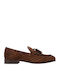 Suede Men's Loafers in Brown Colour