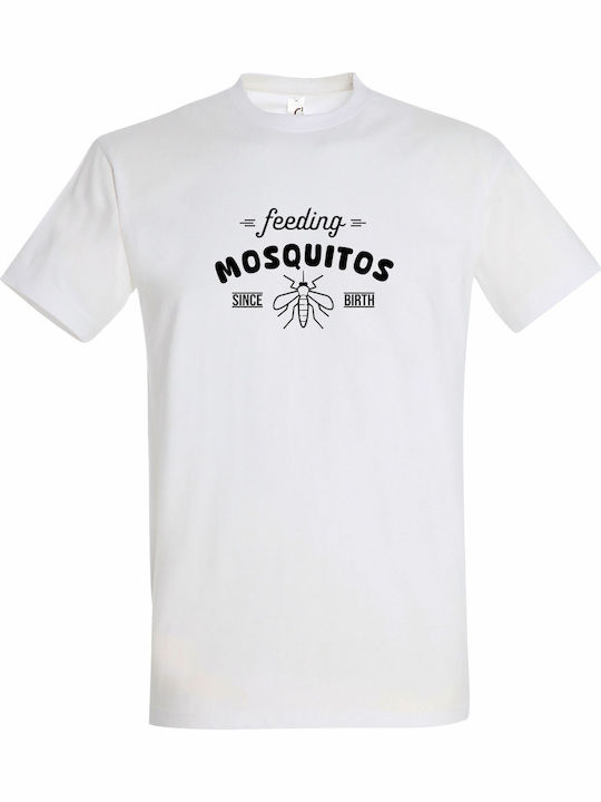 Tricou Unisex Feeding Mosquitos Since Birth Fun...
