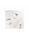 Painting Flowers White Mint Brown 80x3x80cm Estheti 812-20053