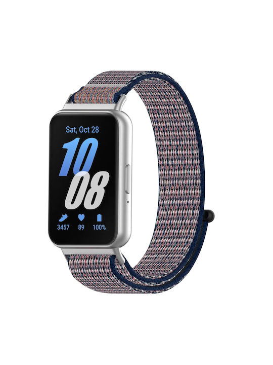 Techsuit Curea din material Albastru marin Galaxy Fit3