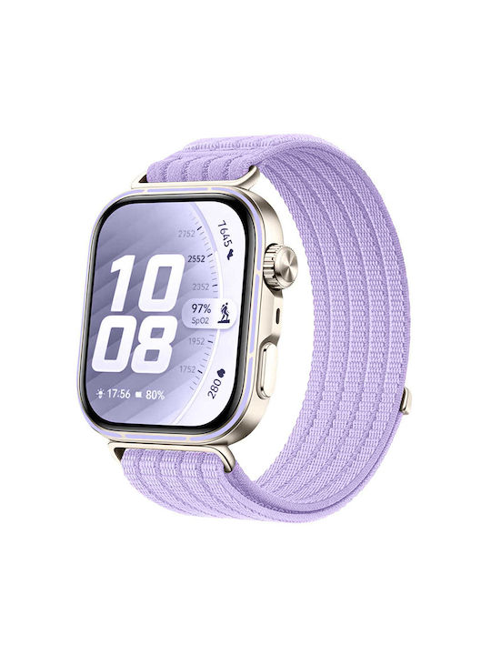 Techsuit Fabric Strap Purple (Huawei Watch Fit 5)