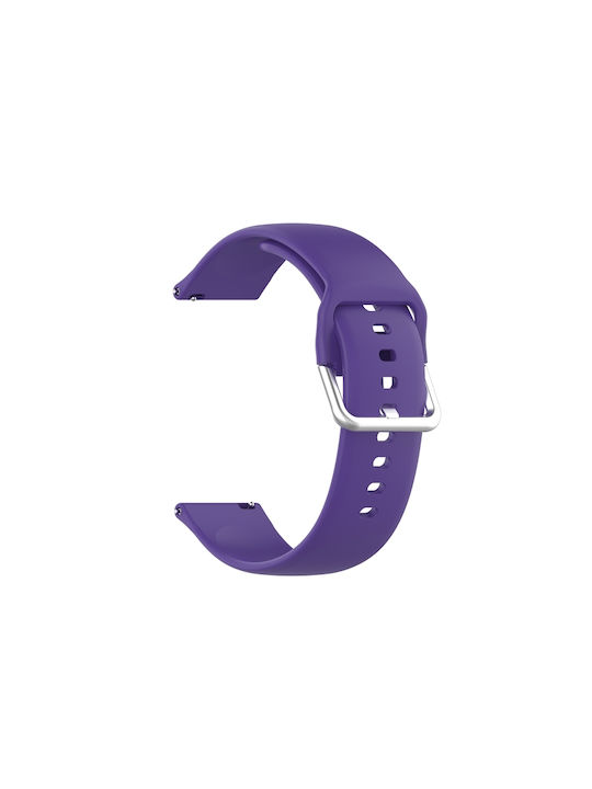 Silikonarmband Amazfit Bip 6 46mm Lila