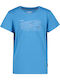 Kinderoberteile T-Shirt Himmelblau