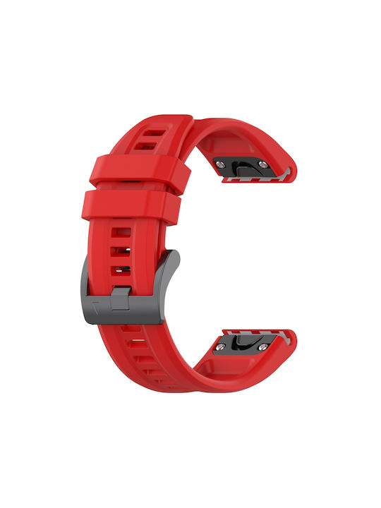 Силиконова каишка Червена (Garmin Instinct 2)