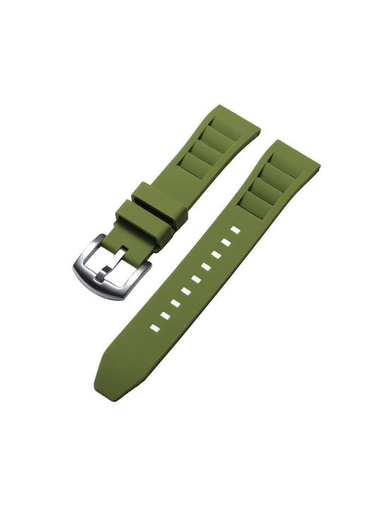 Silicone Strap Air Pattern Amazfit Bip 6 46mm Army Green