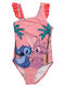 Disney Lilo & Stitch Kids One-Piece Pink Swimwear
