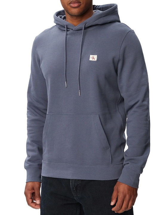 Calvin Klein Φούτερ με Κουκούλα Blue Nomad