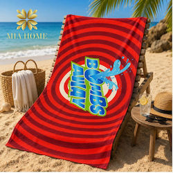 Mia Home Kinder-Strandtuch 70x140 Bombs Away
