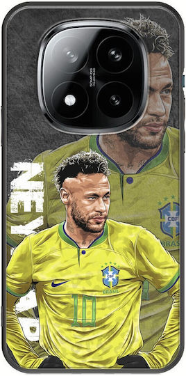 Калъф Football Stars Neymar Jr Brazil Xiaomi Poco M8 Pro 5g Черен TPU Силикон