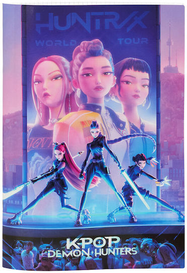 Safta Kpop Demon Hunters Σετ 6 Σημειωματάρια Α4