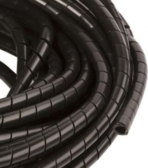Elettrocanali Black Flexible Protective Tube Pn 4 6mm 25m