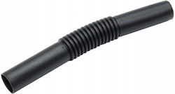 Elektro-plast Black Corrugated Flexible Conduit Connector Zclf 20 Elektroplast