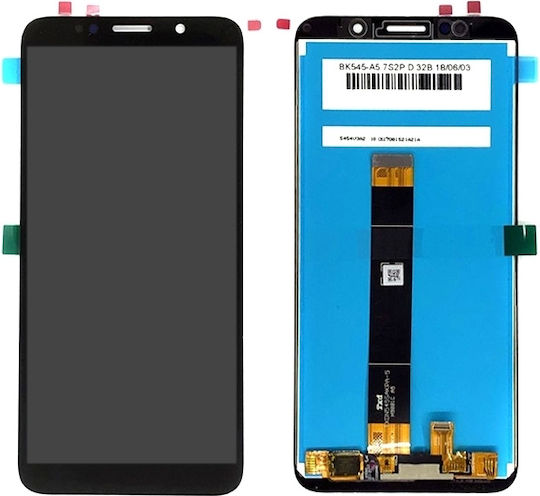 Screen with Touch Mechanism for Huawei Y5 2018, Y5 Prime 2018, Honor 7s (Black)