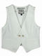 Kids White Vest