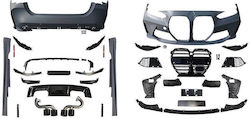 Body Kit BMW Serie 4 G22/g23+lci Vorne/Hinten pdc 3.0t B58 Düsen Seitlich Kühlergrill M4-Stil 2020
