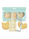 Scrap Cooking Christmas Sweet Mold Set Metal Hearts 3 Pieces