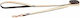 Rogz Dog Leash/Guide Strap Lead in Gold Colour 1.8m