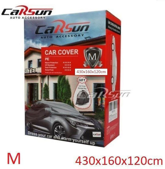 Husă cu Geantă de Transport 430x160x120cm Impermeabilă Mediu care Se Fixează cu Elastic