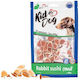KidDog Hundeleckerlis Glutenfrei Mit Kaninchen Und Kabeljau 80gr