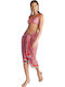 Blu4u Damen Pareo Strand Leichtes Stoff